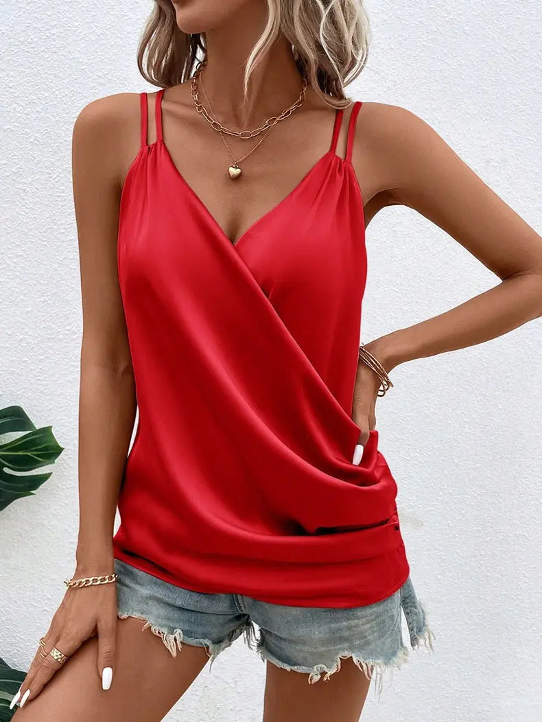Women Clothes Summer Satin Camisole Women Inner Wear Top Women Bella Mia