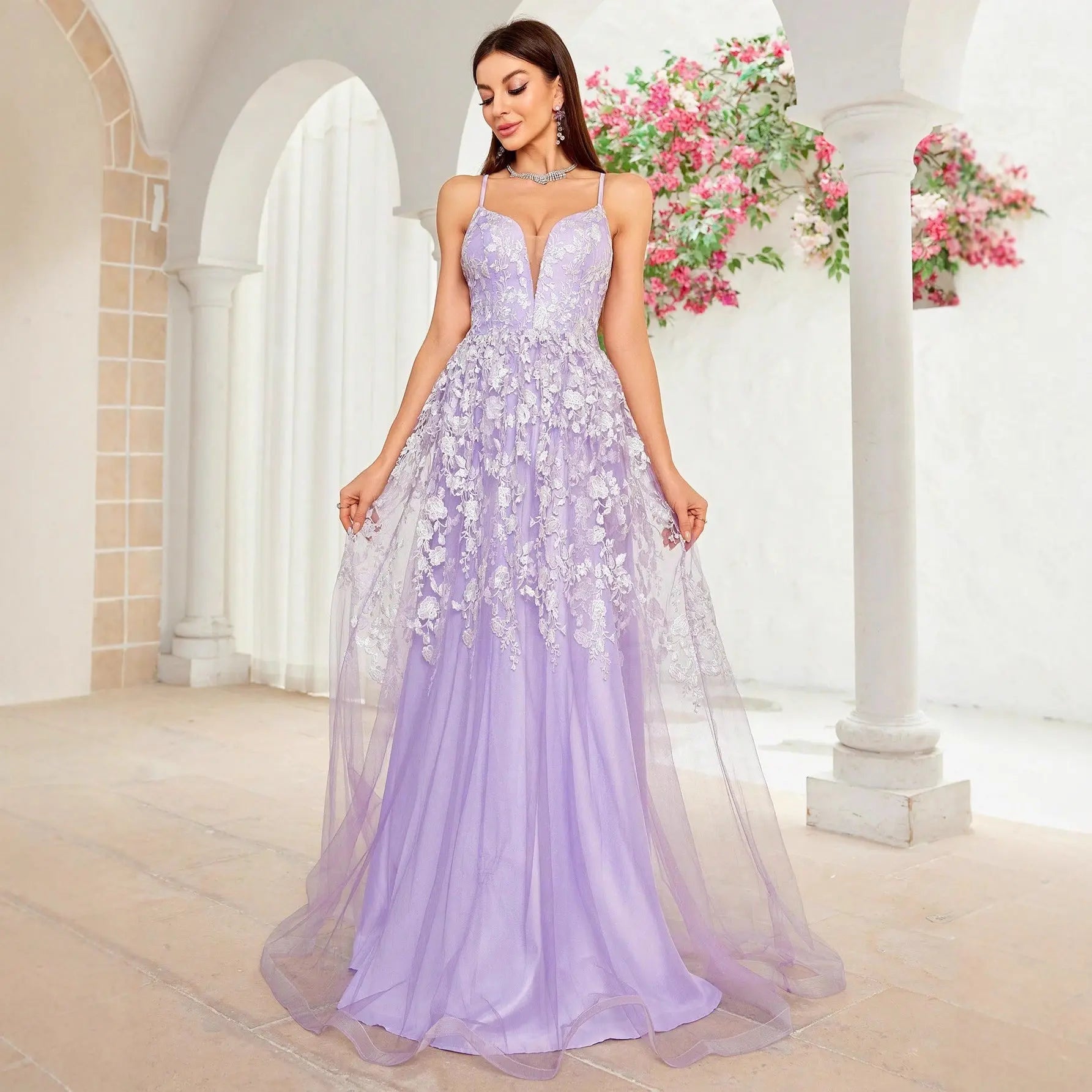 Camisole Evening Dress Sexy Elegant Red Carpet Catwalk Cocktail Annual Meeting Dress Women Bella Mia