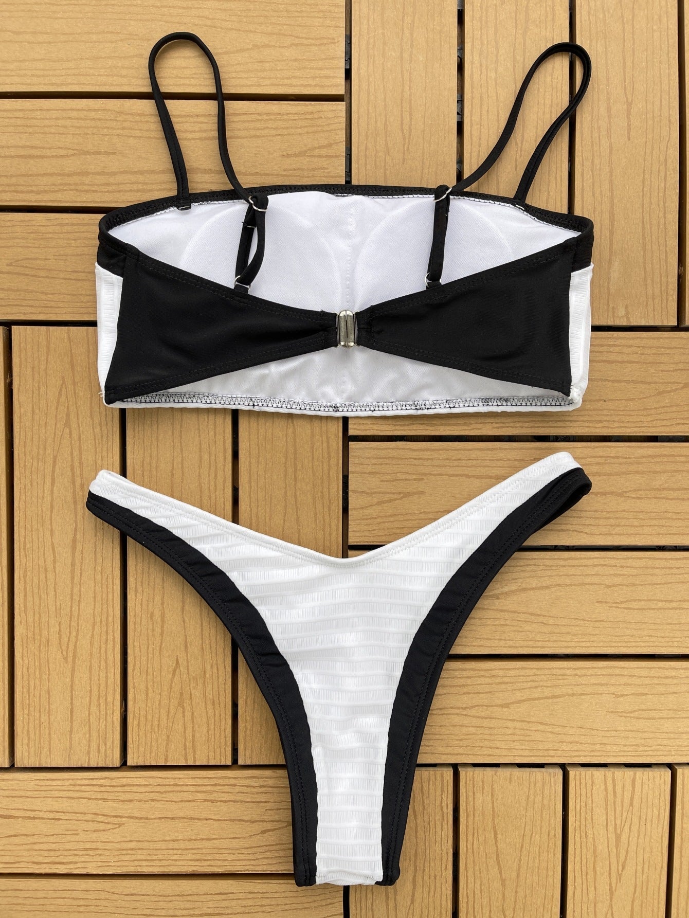 Bikini Women Black White Bikini Set Sexy Swimsuit Bella Mia