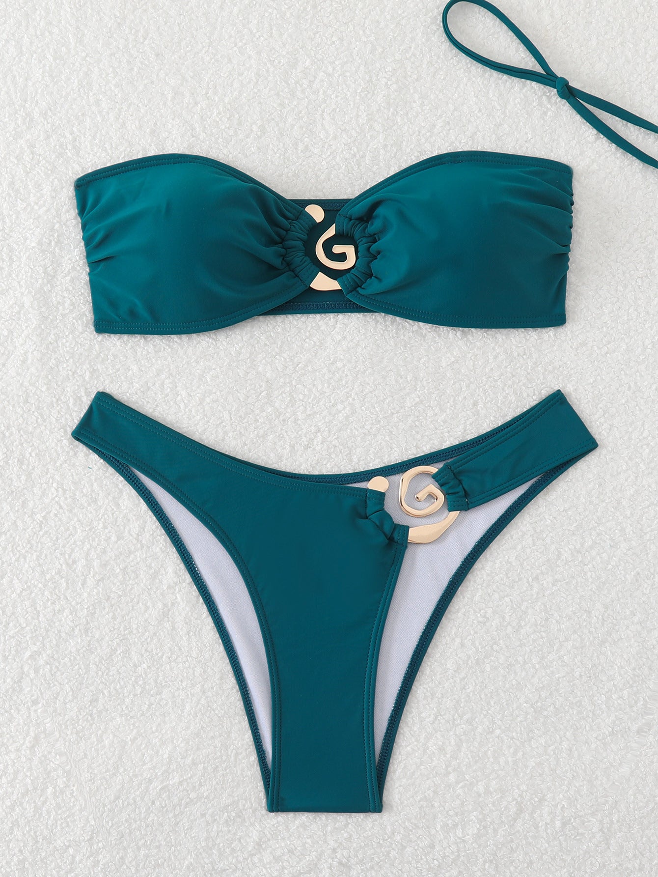 Tube Top Exposed Back Lady Sexy Summer Beach Bikini Split Set Bella Mia