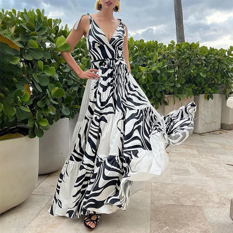 Bow Bandage One Piece Swimsuit Women Beach Vacation Two Piece Sets Skirt Bella Mia