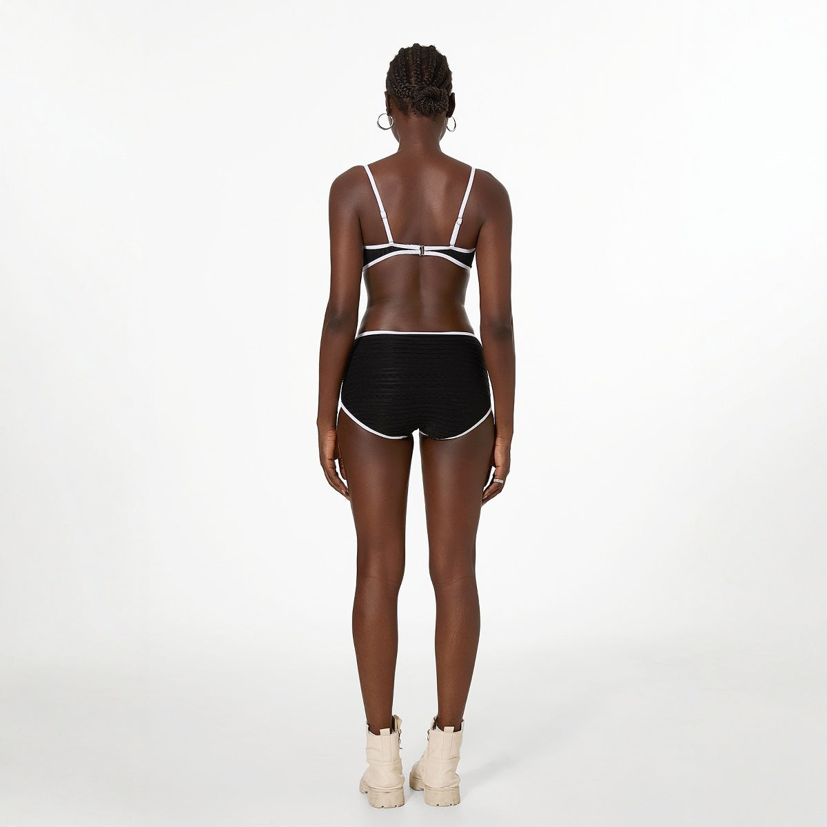 Summer Sexy Vintage Stripe Sexy Basic Bikini Slimming Spring Split Swimsuit Women Bella Mia