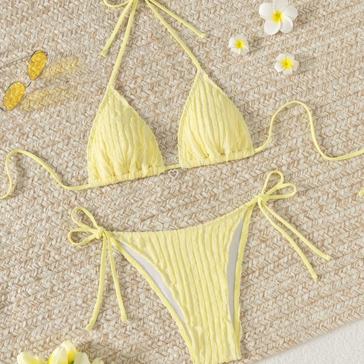 Women Swimsuit Solid Color Swimsuit Summer Sexy Women Swimsuit Bikini Bella Mia