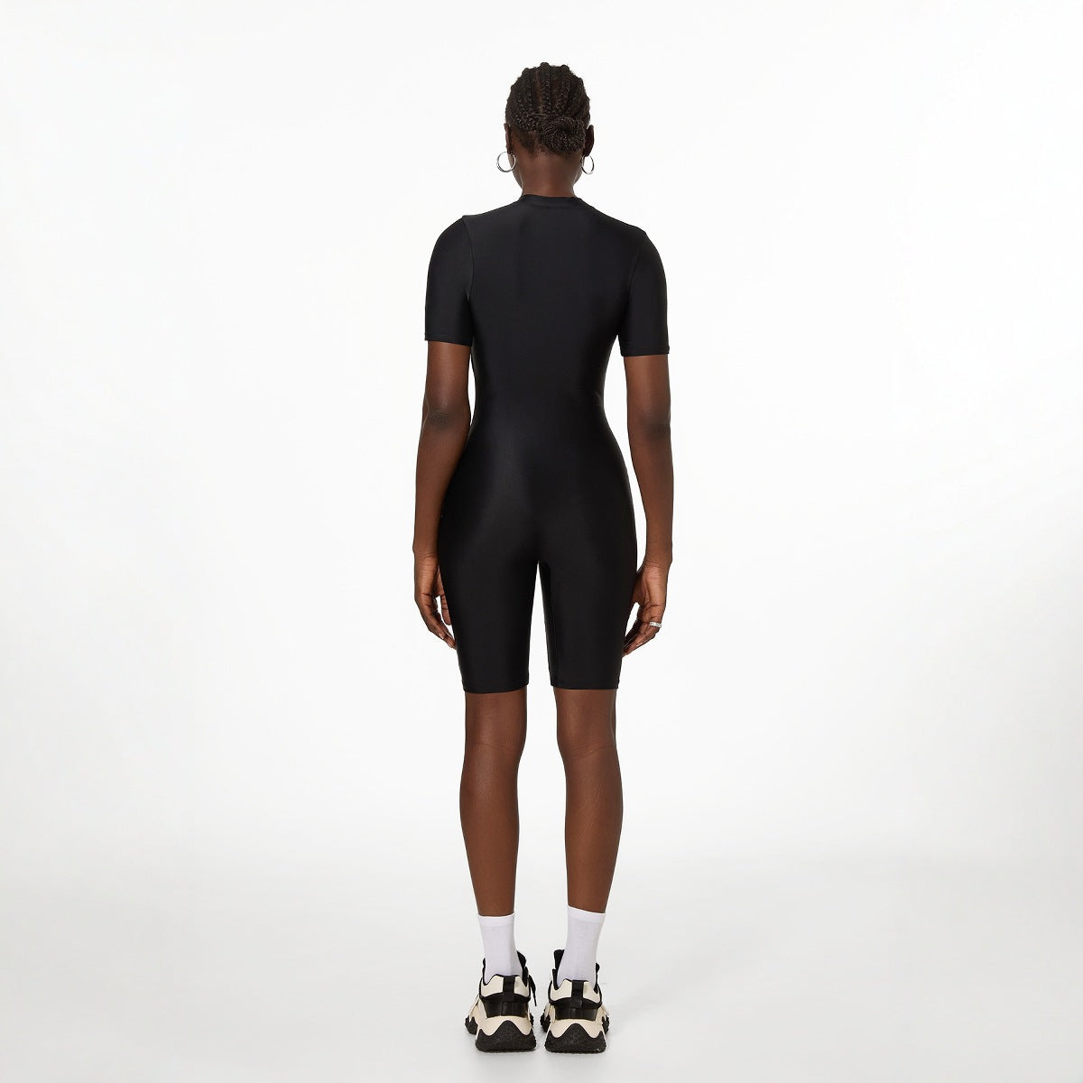 One Piece Zipper Sports Swimsuit Women Long Sleeve Surfing Swimsuit Surfing Boxer Dive Skin Snorkeling Bella Mia