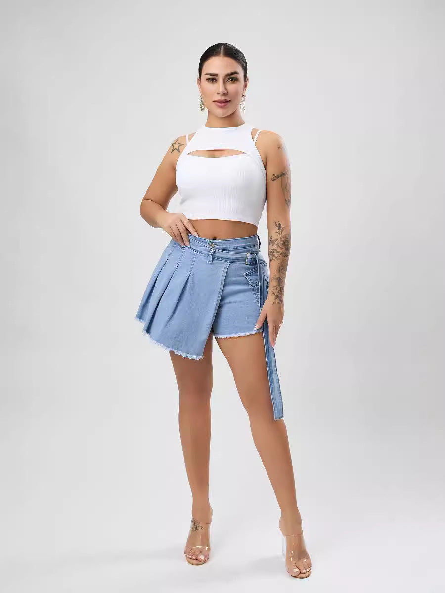 Multi Color Sexy Stretch Hollow Out Cutout Vest Women Sexy Design Blouse Slim Women Clothing Bella Mia