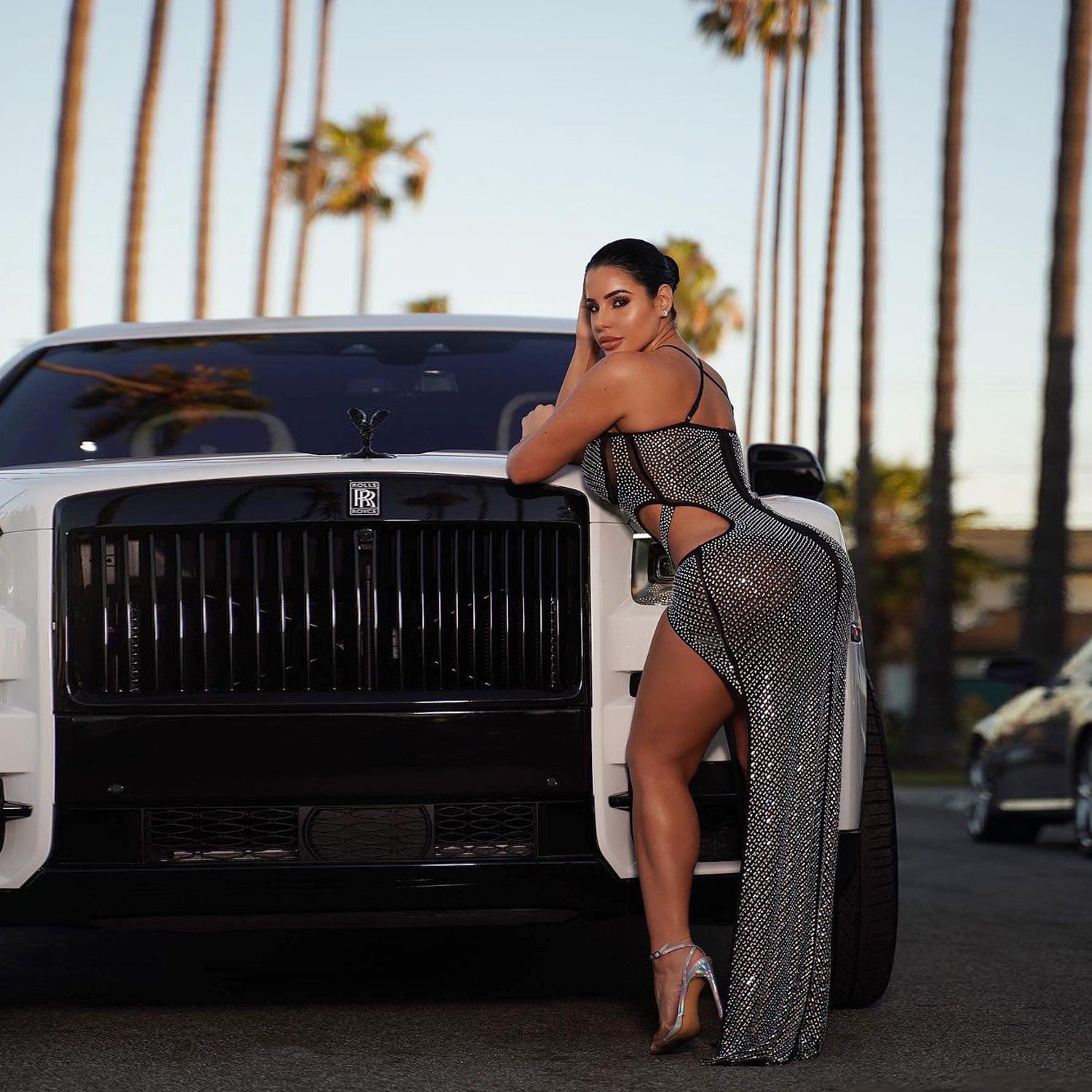 Summer Women Clothing Sexy Nightclub Socialite Irregular Asymmetric Hollow-out Dress