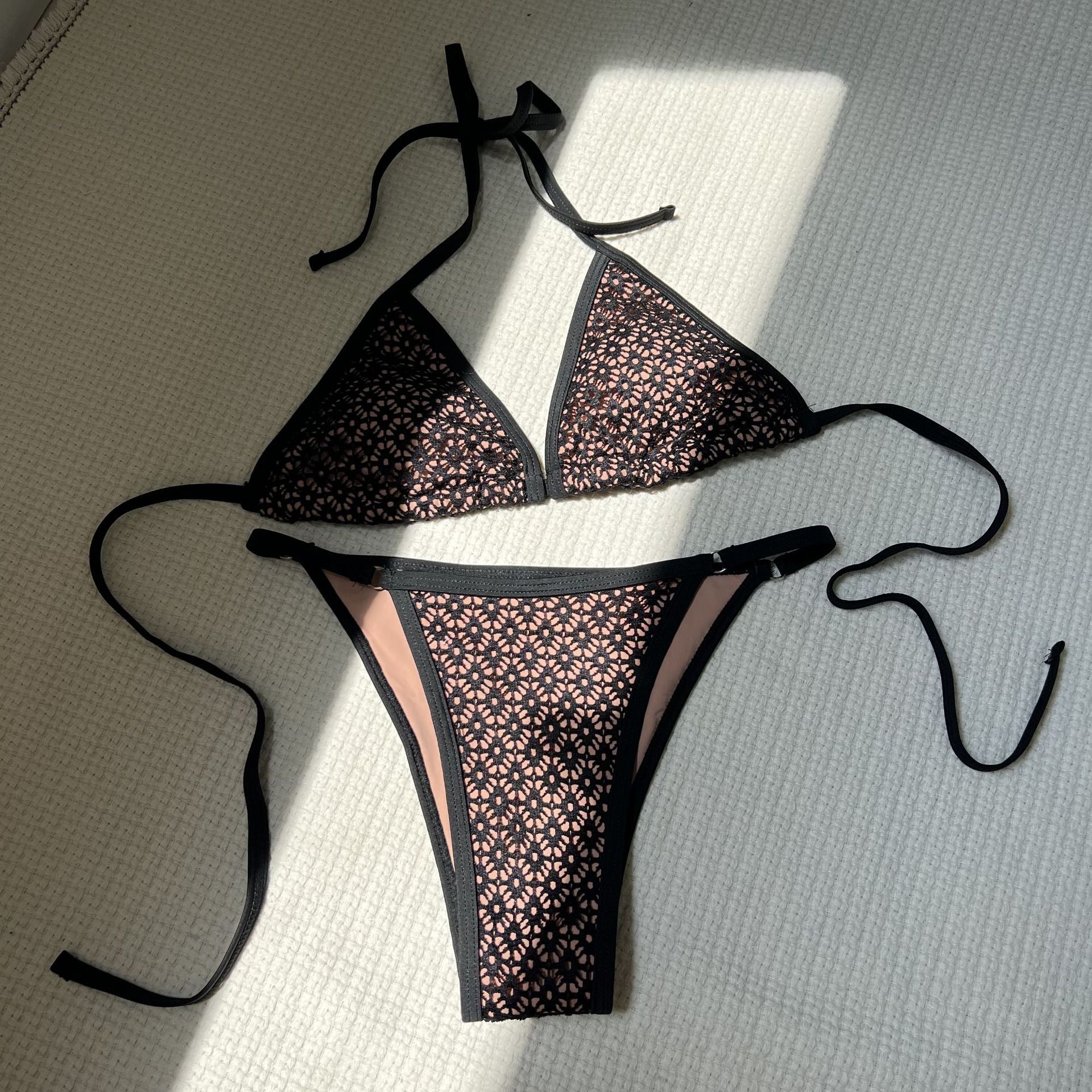 Hollow Out Cutout Out See Through Super Sexy Split Swimwear Swimsuit Bikini Bikini Bella Mia