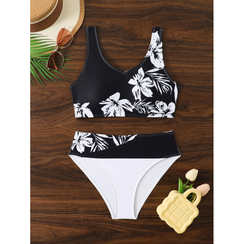 Swimsuit Women Split Sexy Bikini Printed Swimsuit Bella Mia