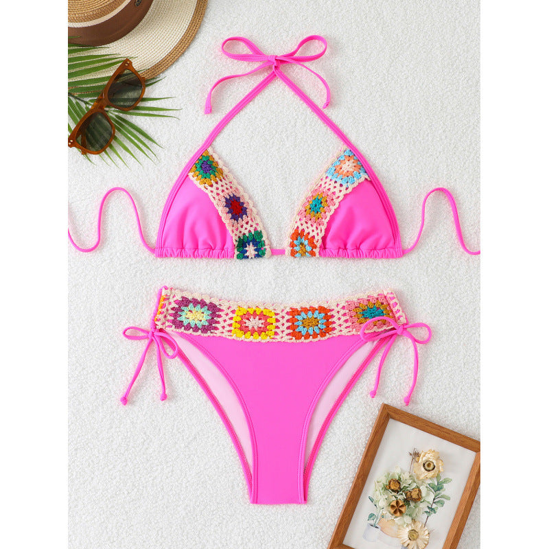 Sexy Swimsuit Women Split Bikini Retro Three Point Bikini Swimsuit Bella Mia