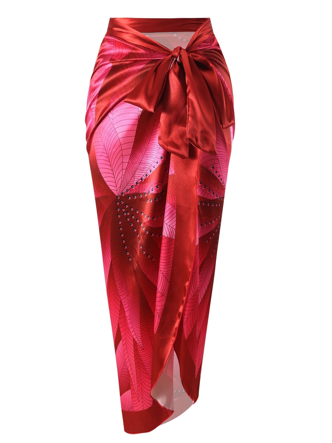 Conservative Swimsuit Digital Printed Belly Covered Halter Gauze Swimsuit for Women Bella Mia