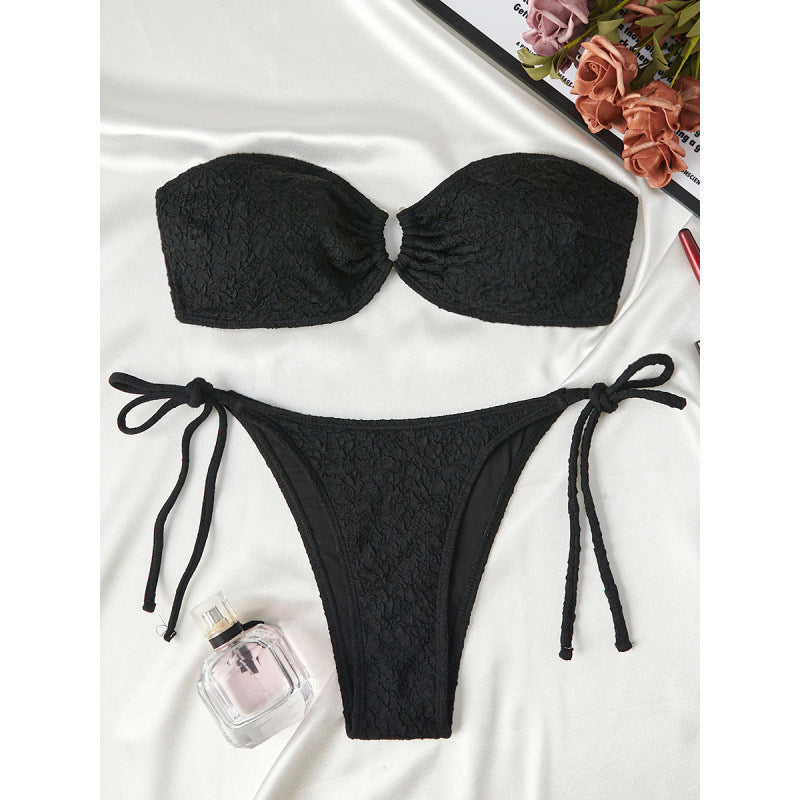 Solid Color Sexy Swimsuit Women Split Bikini Bella Mia