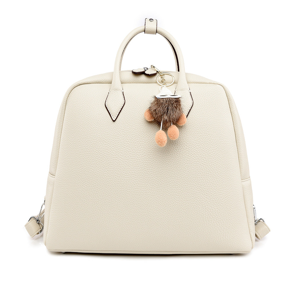 Backpack Simple Briefcase Large Capacity Office Backpack Casual Texture Handbags Women Bella Mia