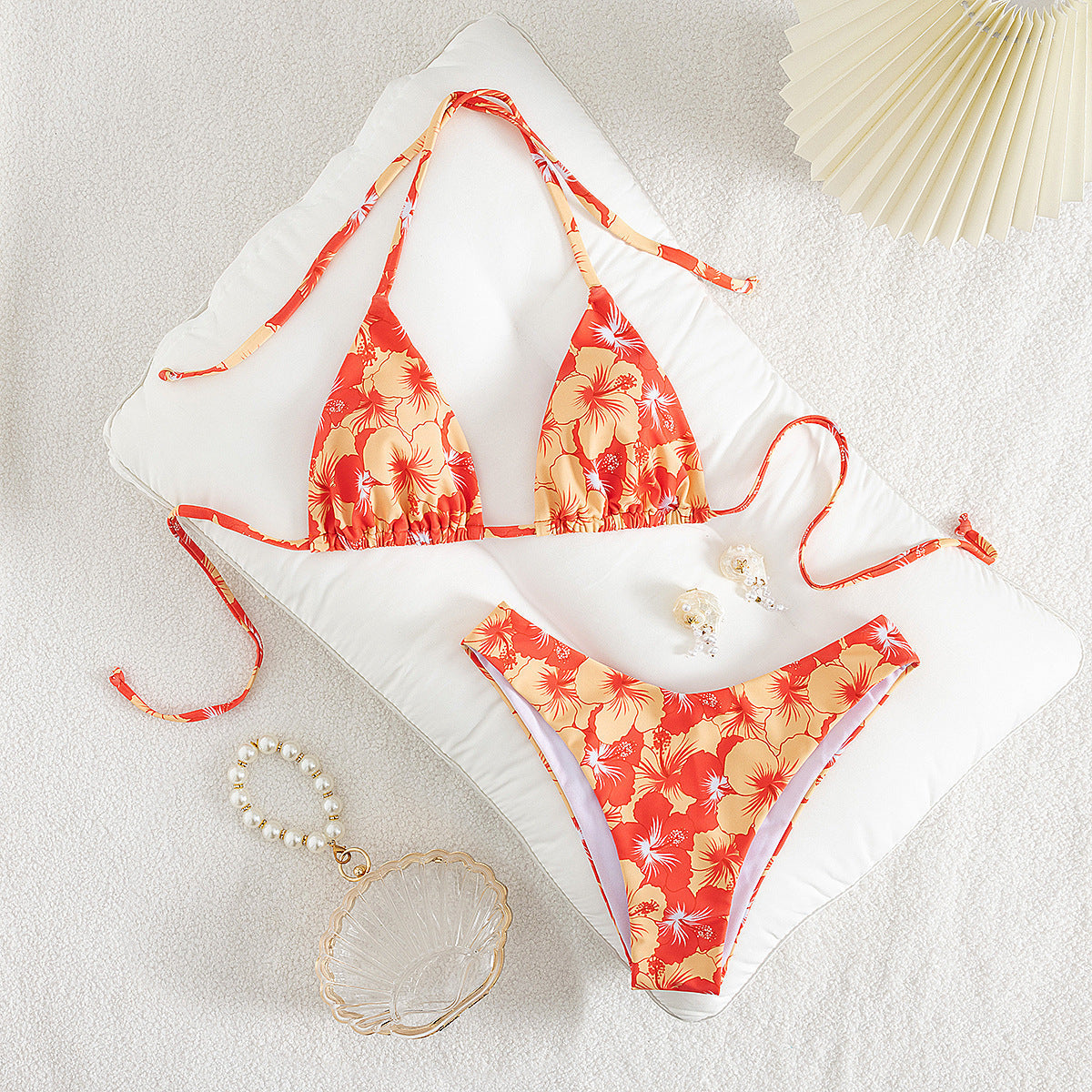 Split Swimsuit Sexy Women Fission Swimsuit Tropical Printing Swimsuit Bella Mia