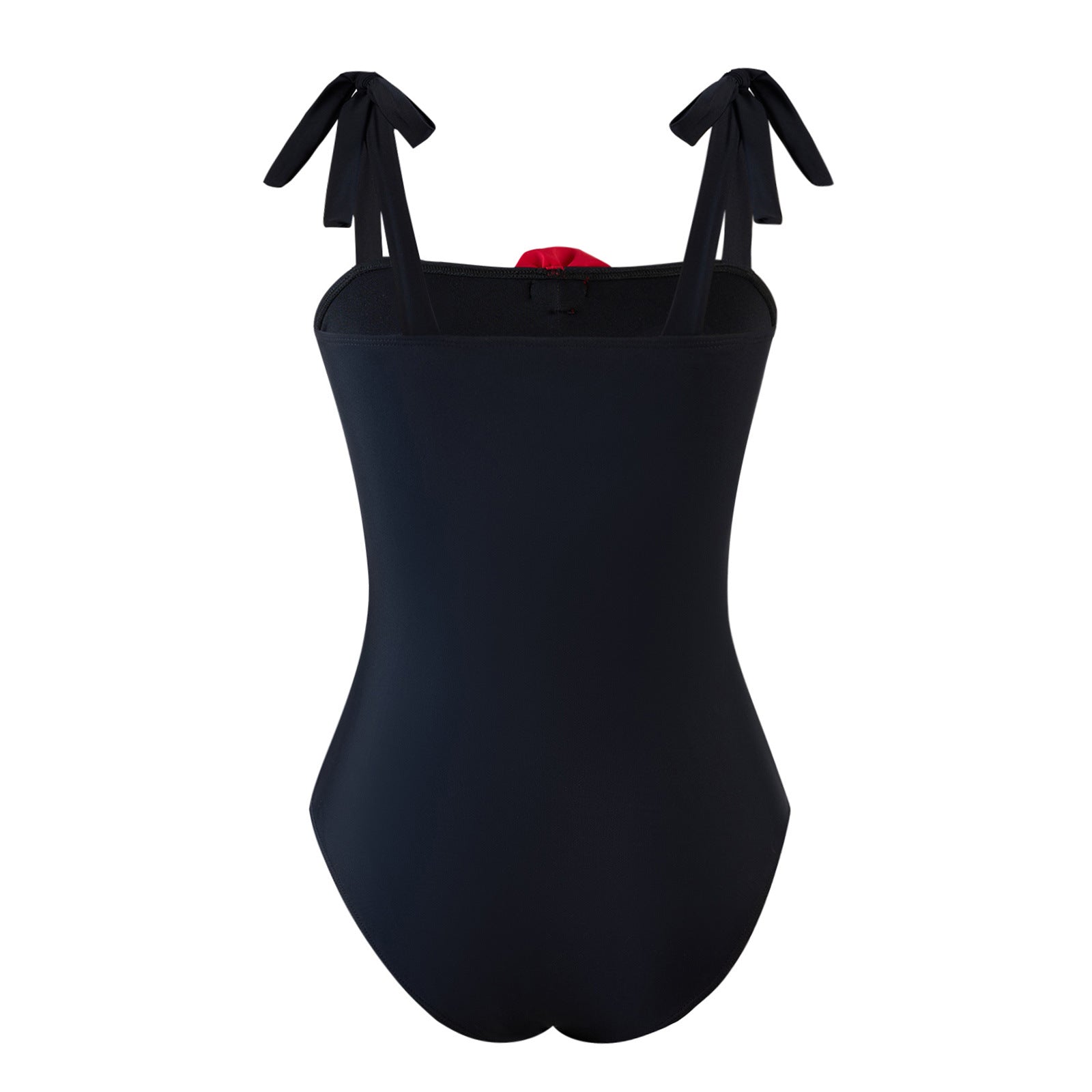 Swimsuit Women Tube Top Double Shoulder Strap 3D Rose Swimsuit Outfit Nylon Surface Bella Mia