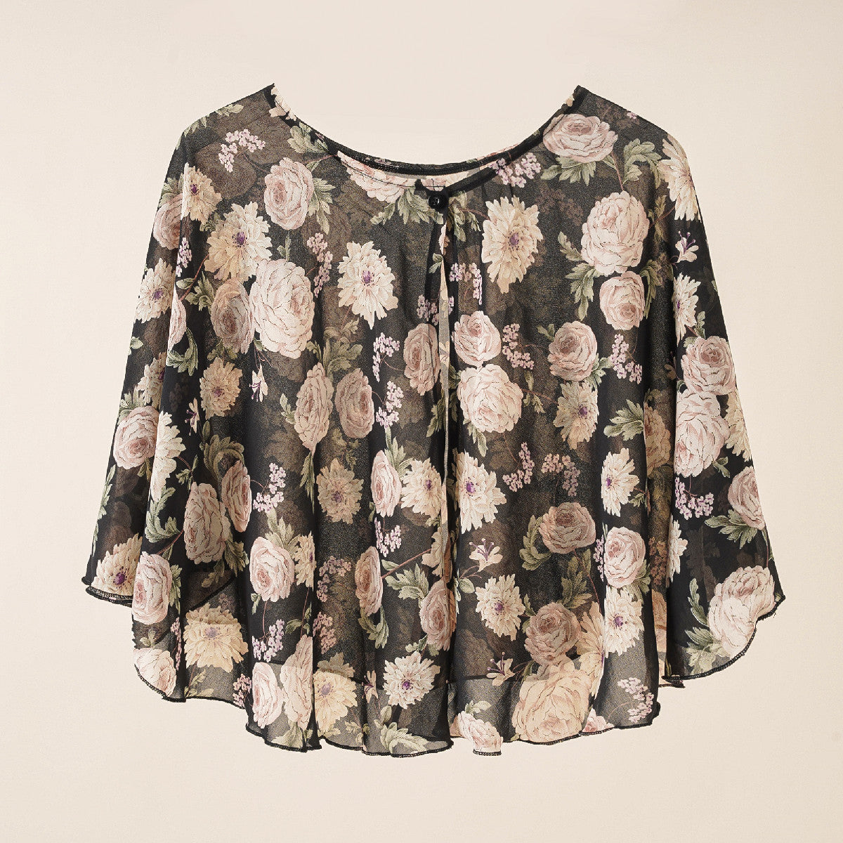 Spring Summer Thin Sun Proof Coat Small Shawl All Match Short Chiffon Sun Protection Clothing Thin Shawl Bella Mia