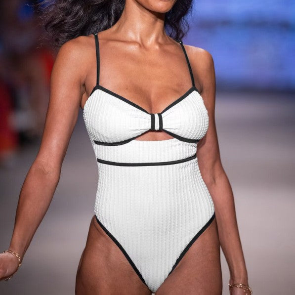 One Piece Swimsuit Covering Belly Thin Swimsuit round Skirt Set Best Bella Mia