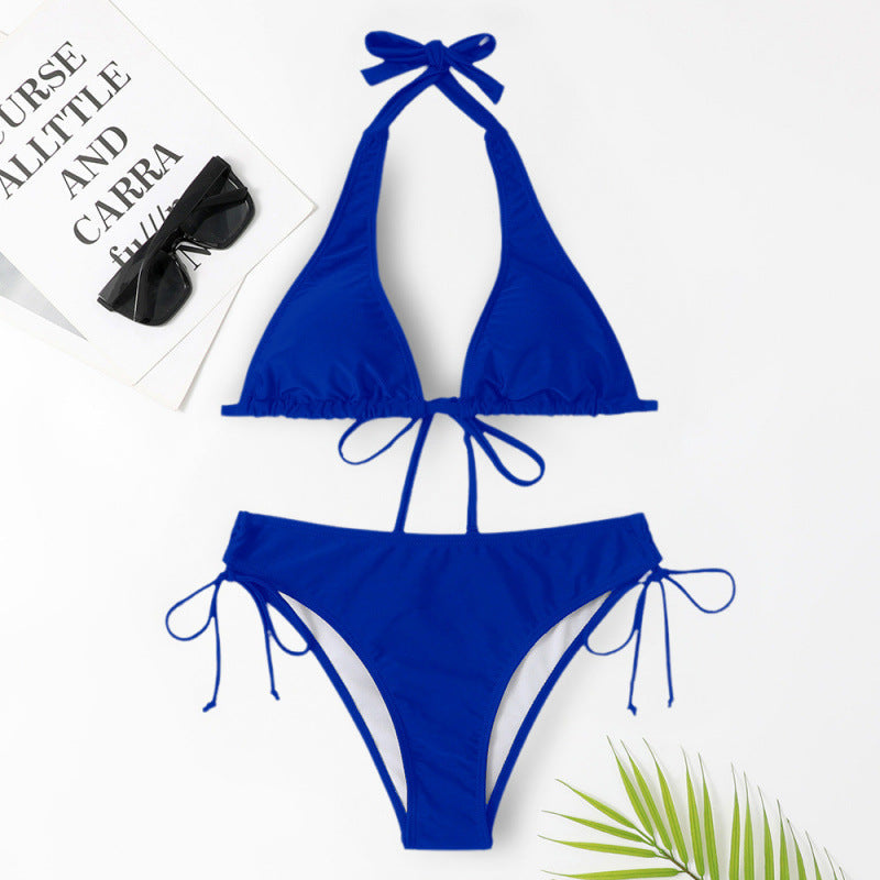 Swimsuit Women Strap Bikini Sexy Swimsuit Solid Color Bikini Swimsuit Bella Mia