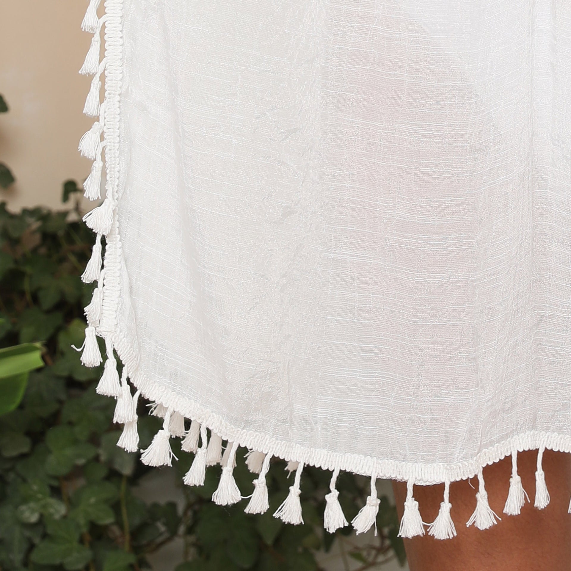 Seaside Beach Skirt Women Clothing Hand Crocheting Stitching Tassel Sexy Loose Beach Cover Up Bella Mia