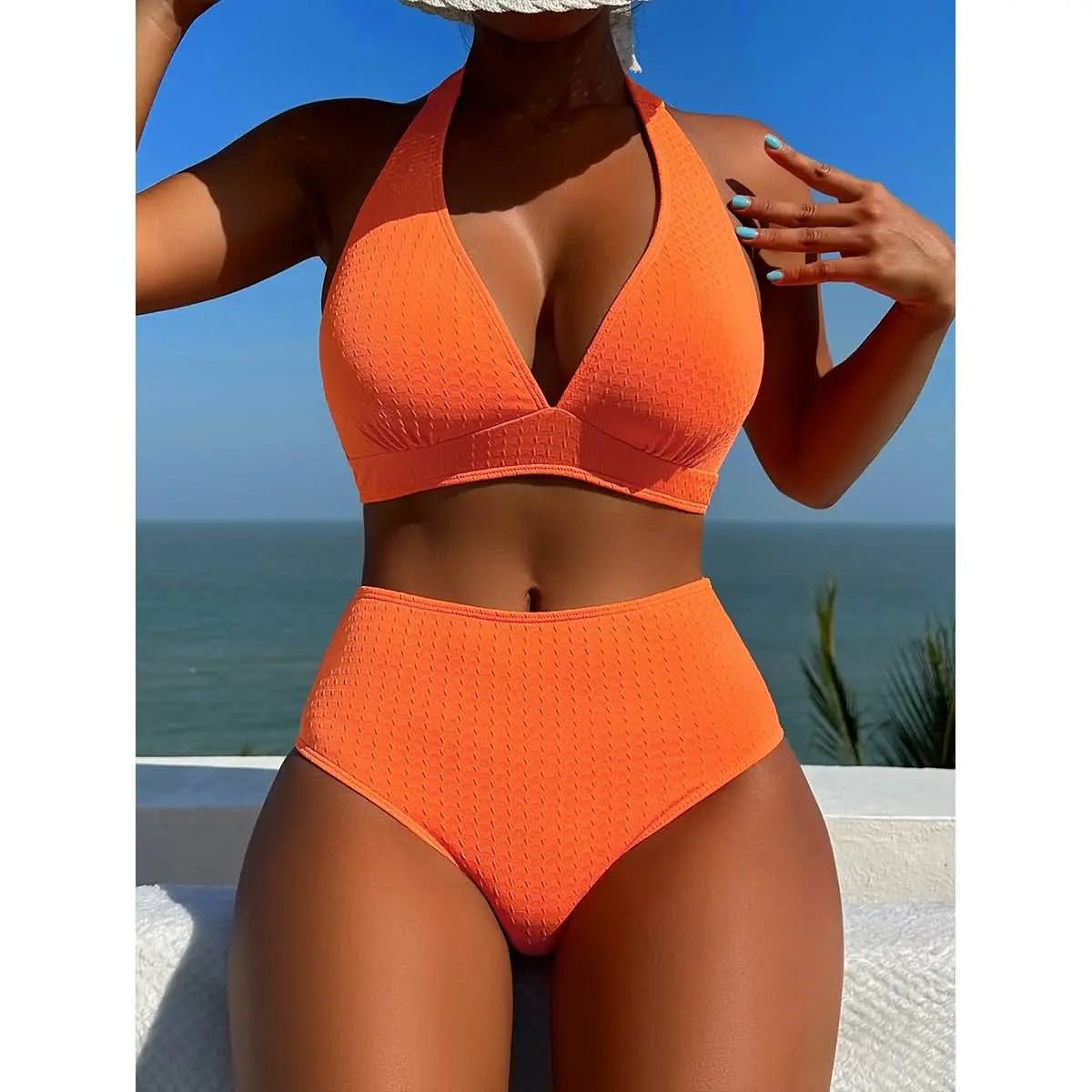 Sexy Bikini Ladies Split Backless Swimsuit Ribbon Swimsuit Bella Mia