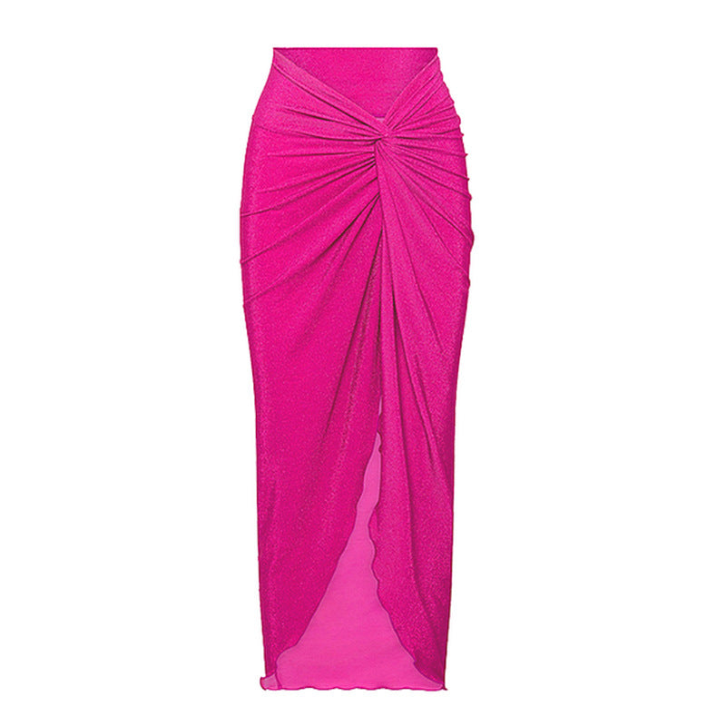 Hollow Out Cutout out Long Sleeve Two Piece Swimsuit Women High Waist Bikini Bella Mia