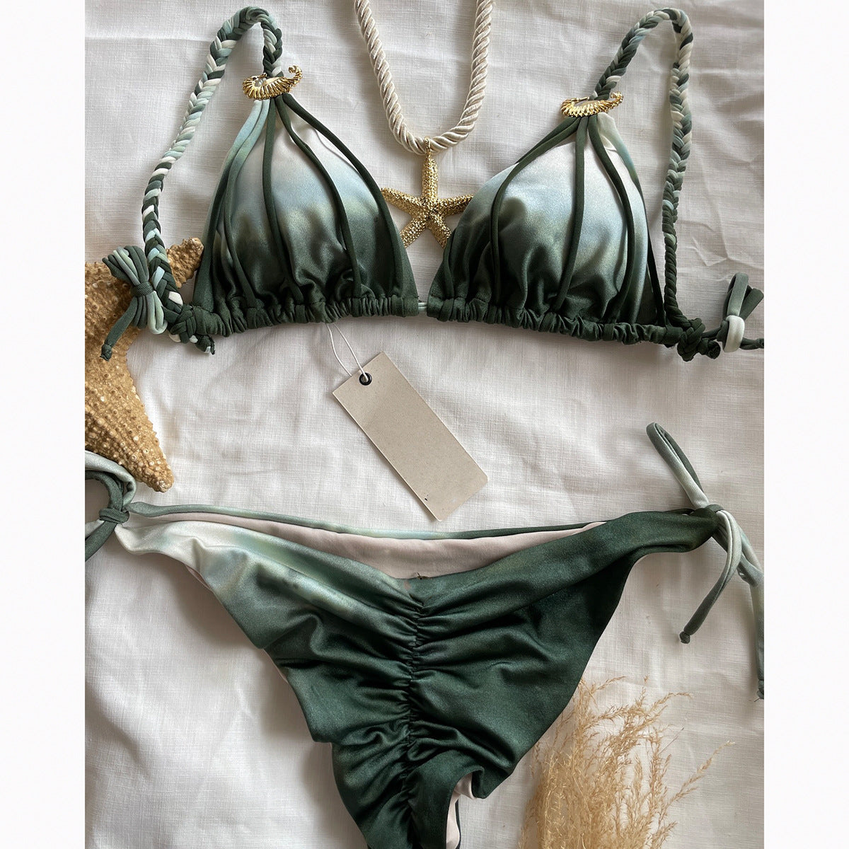 Bikini Sexy Bikini Tie Dye Split Women Swimsuit Swimsuit Women Bella Mia