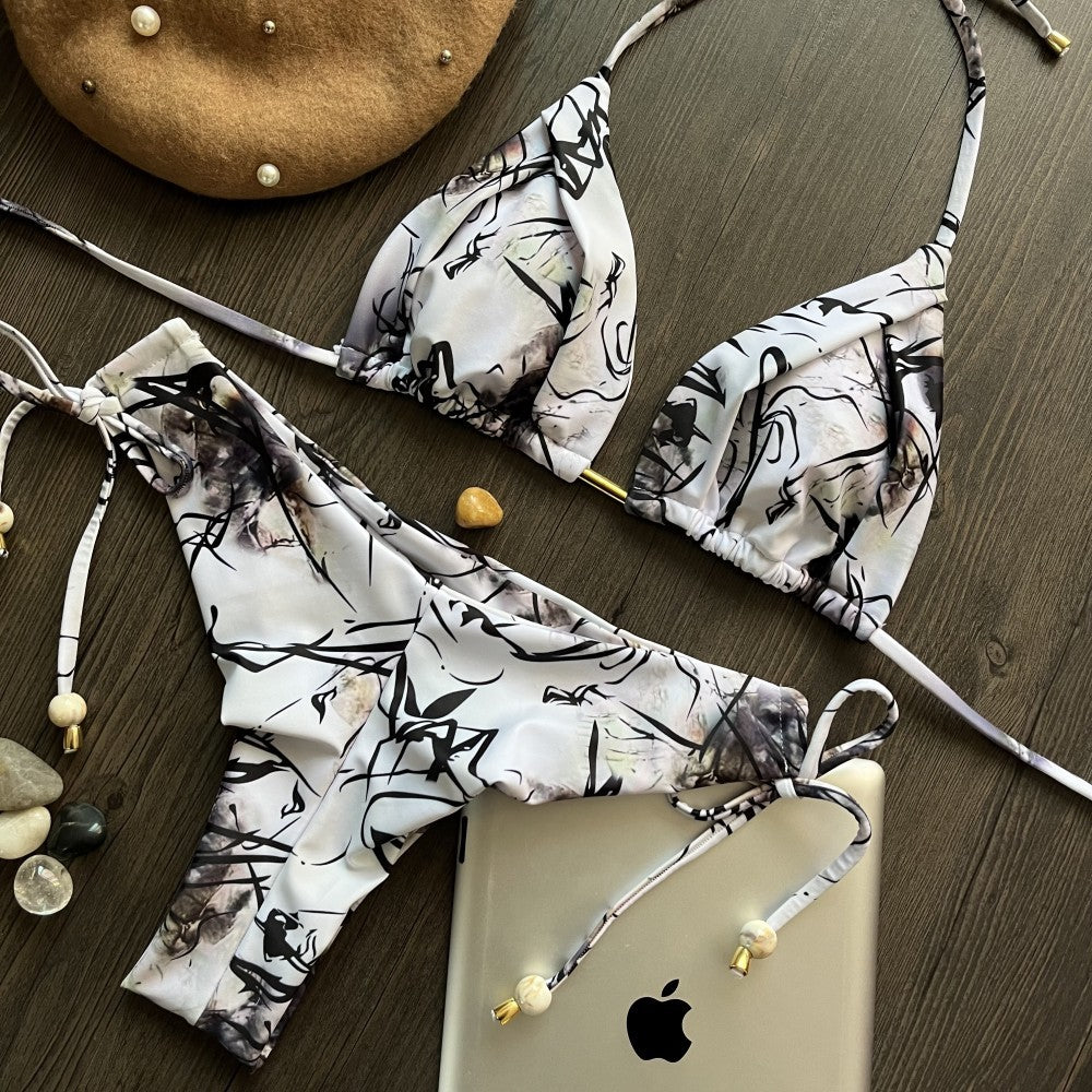 Swimsuit Printed Split Bikini Ethnic Sexy Swimsuit Bella Mia