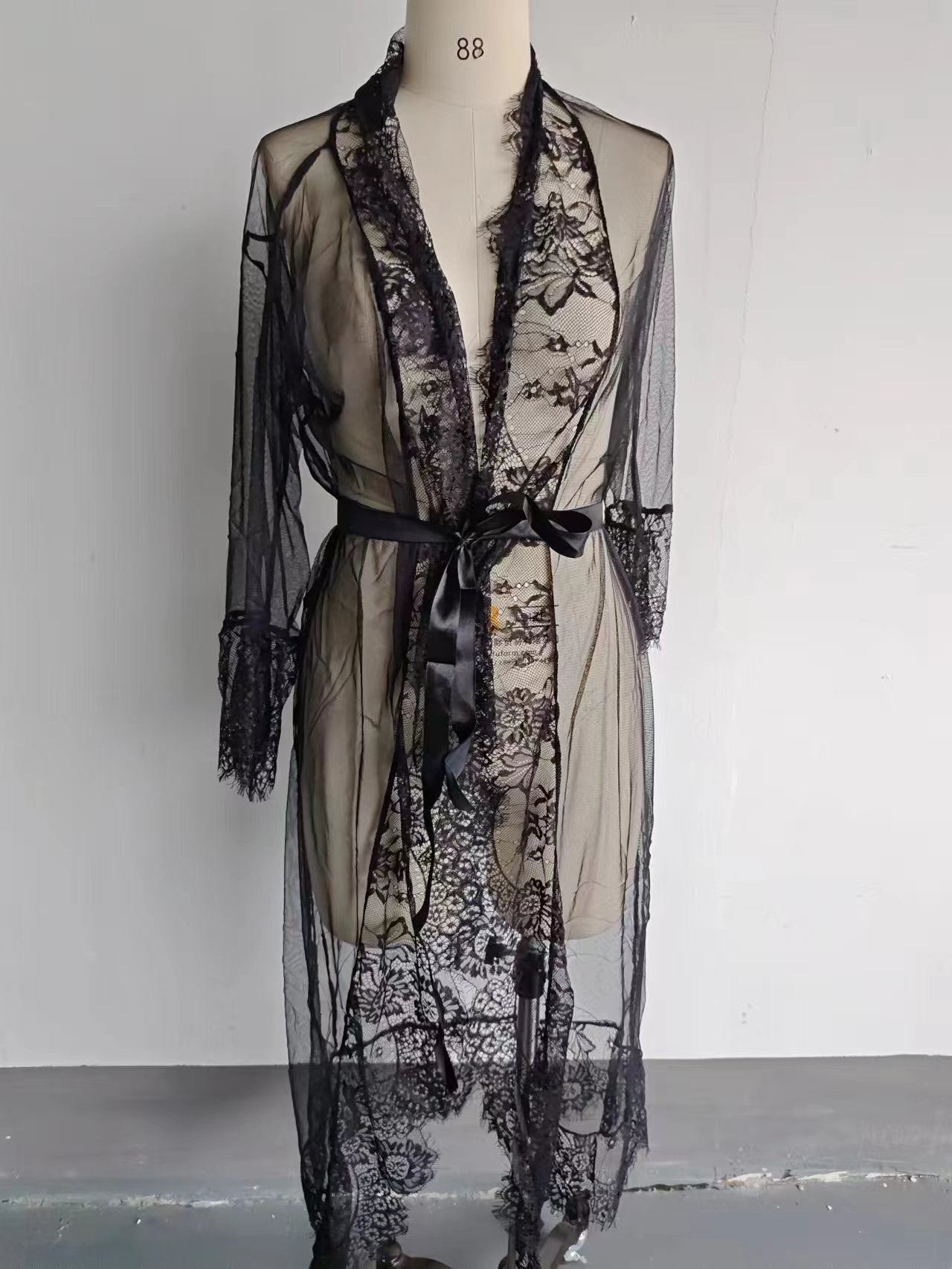 Sexy Underwear Sexy Lace Mesh Transparent Nightgown Retail Bella Mia