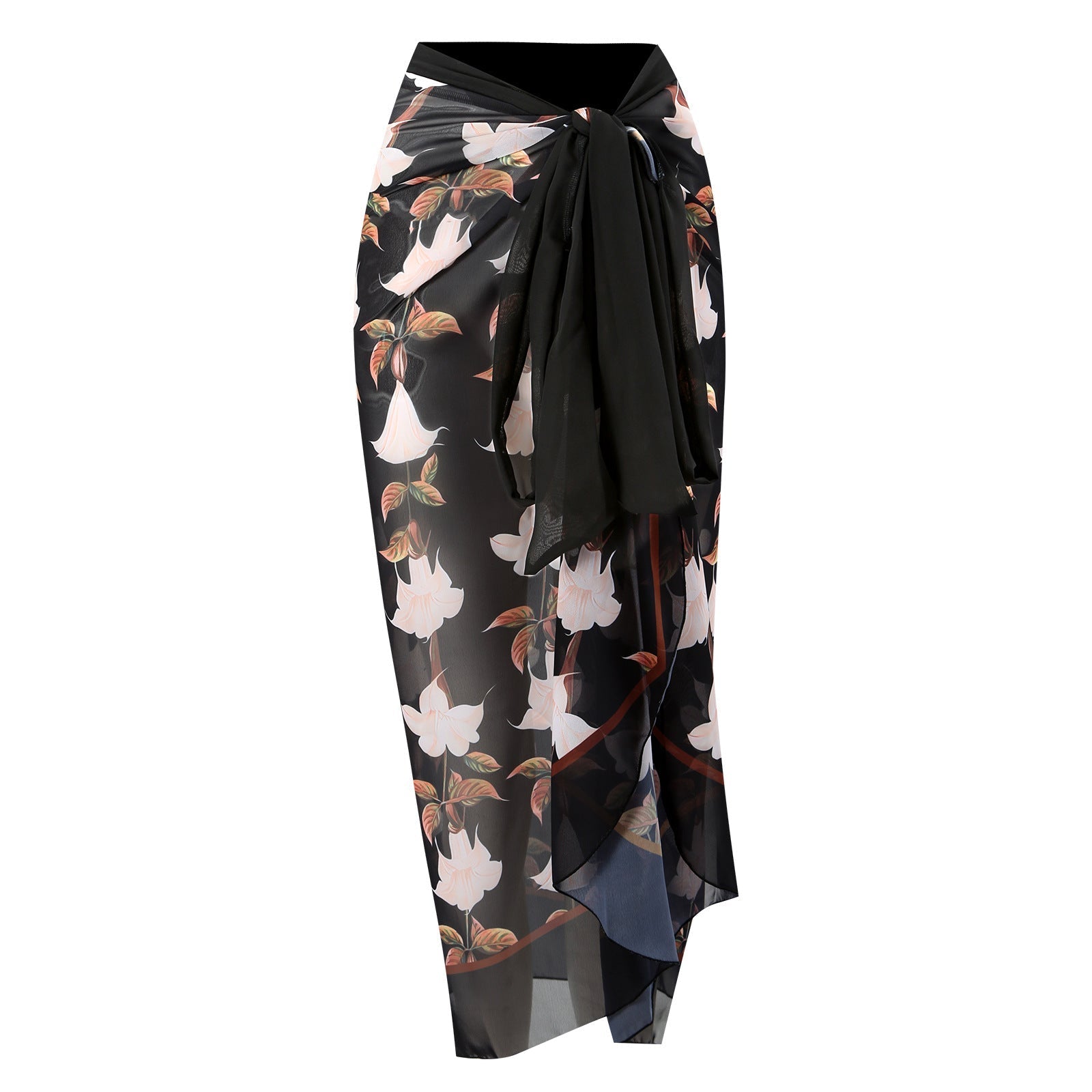 Siamese Conservative Covering Belly Thin Sexy Skirt Swimsuit Women Chiffon Beach Dress Bella Mia