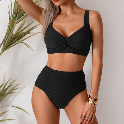 Arrival Bikini Swimwear Women Sexy High Waist Split Swimsuit Bikini