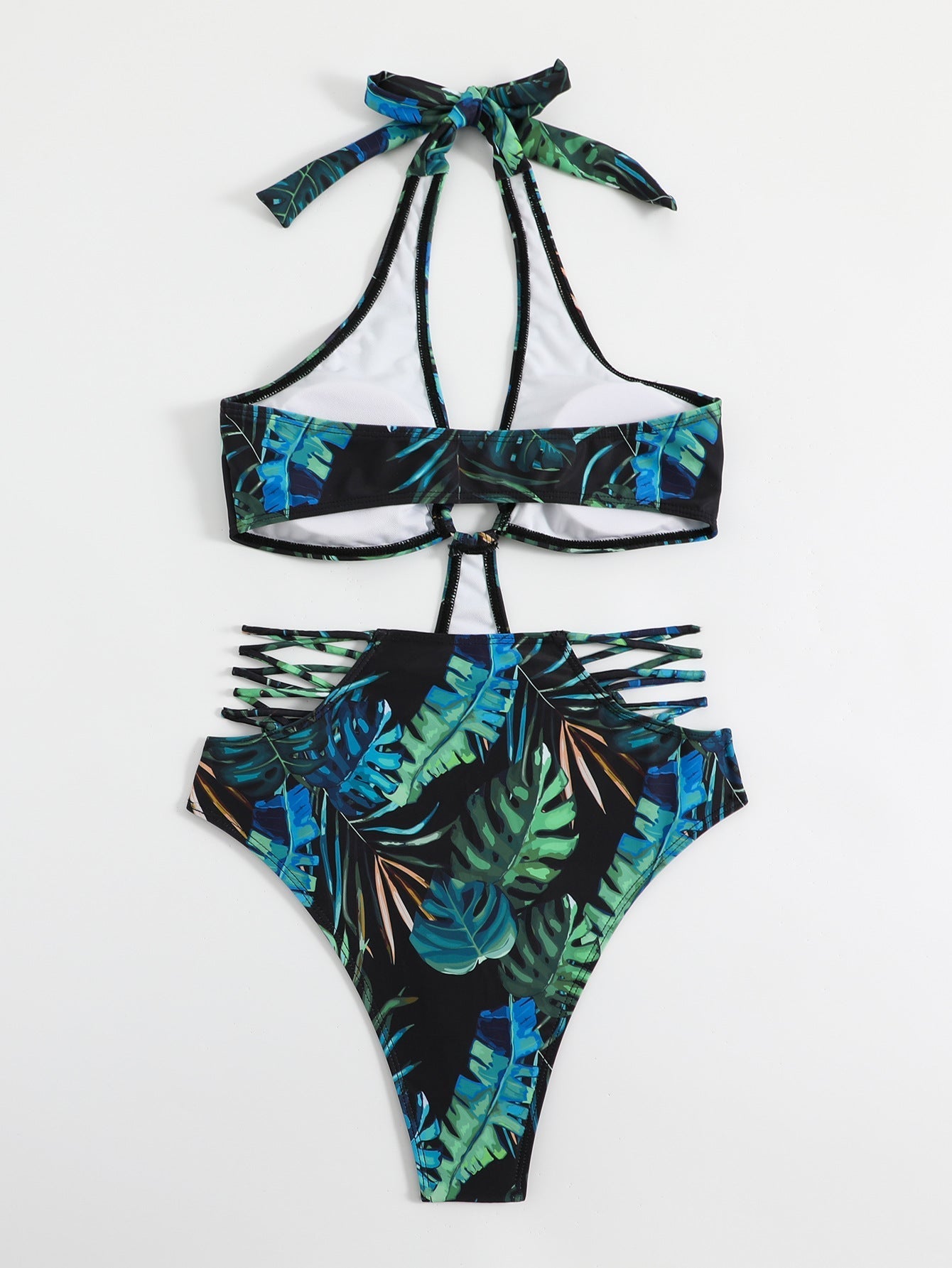 Swimsuit Women Sexy High Waist Backless Swimsuit Push up Halter Swimsuit Bella Mia