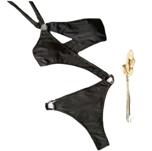 New Sexy Solid Color Multi-Color One-Piece Bikini Swimsuit Bella Mia