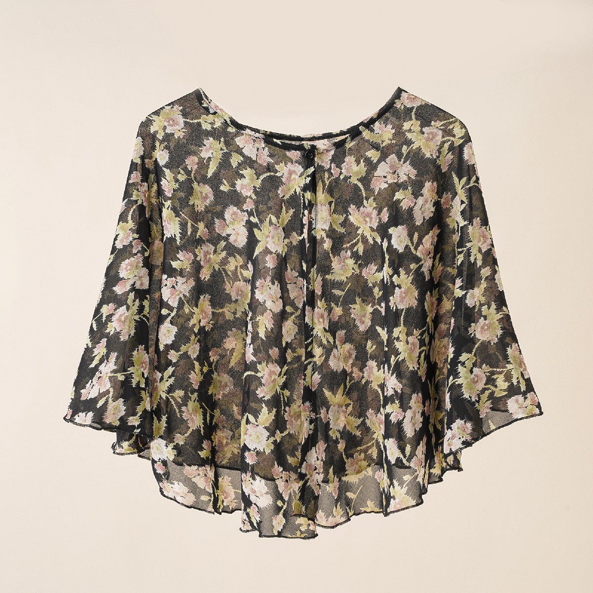 Spring Summer Thin Sun Proof Coat Small Shawl All Match Short Chiffon Sun Protection Clothing Thin Shawl Bella Mia