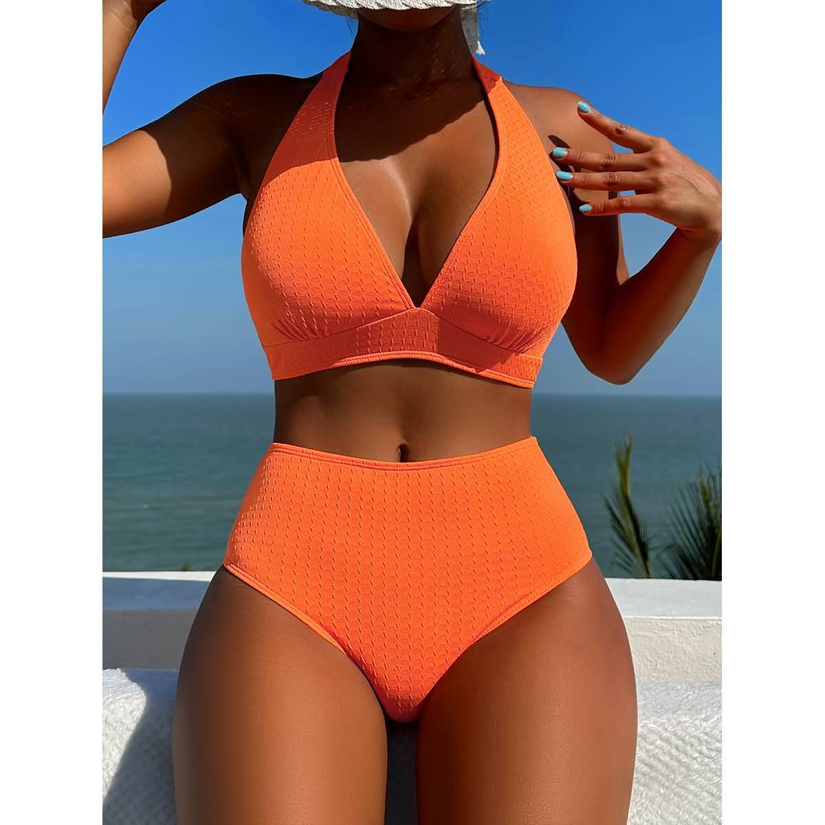 Sexy Bikini Ladies Split Backless Swimsuit Ribbon Swimsuit Bella Mia