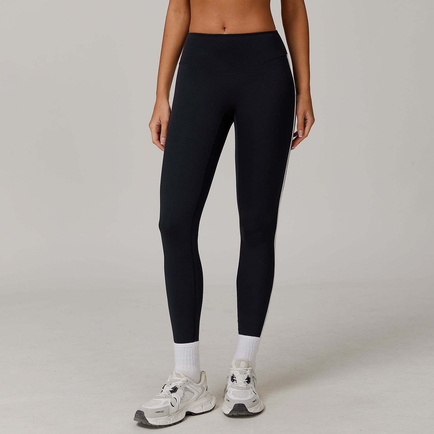 Nude Feel Yoga Trousers Slimming Quick Drying Cycling Fitness Pants Running Sports Tight Trousers Women