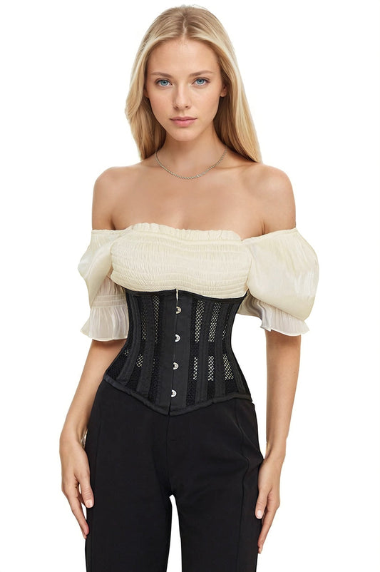 Net Underbust Corset 3wishes.com
