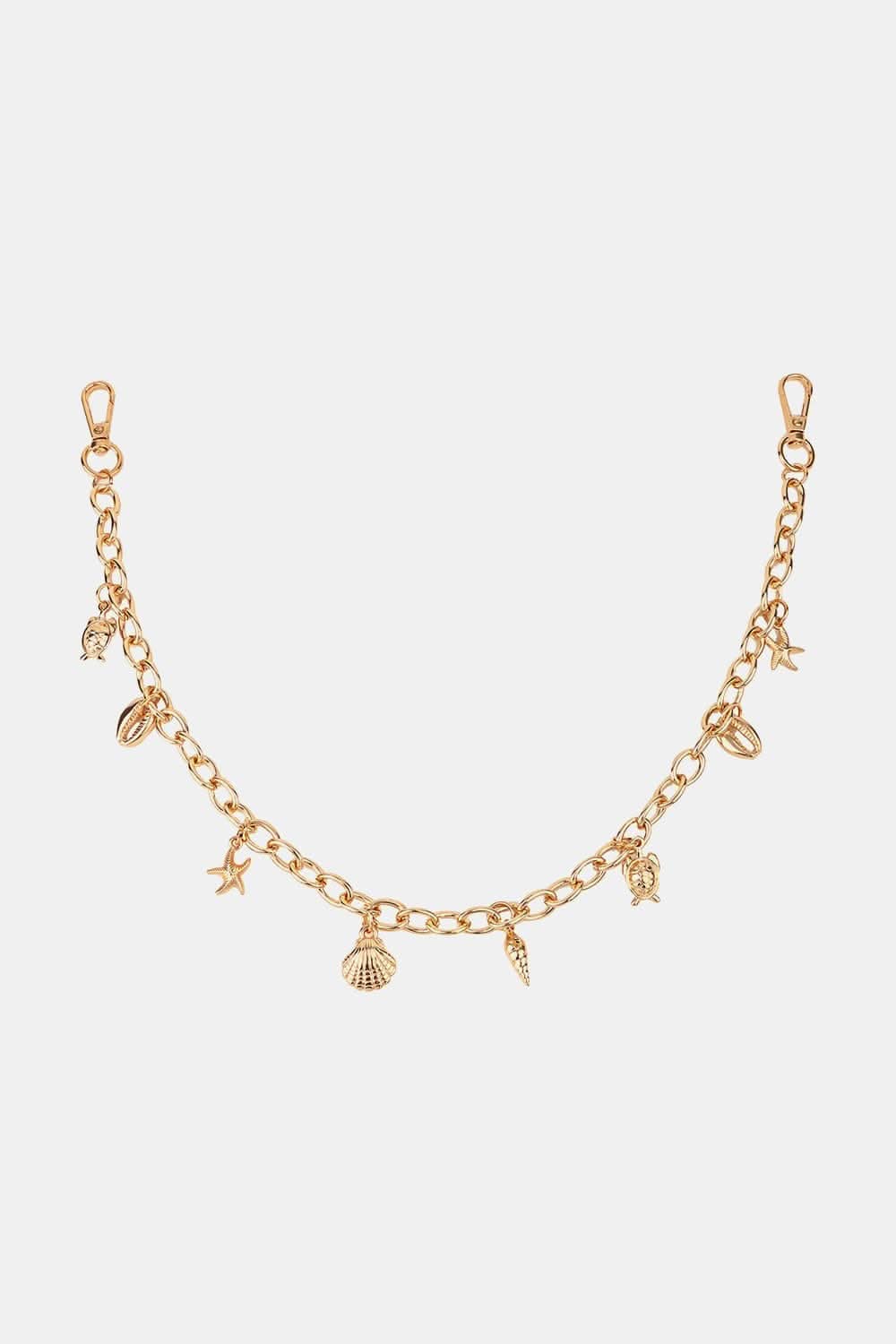 Ocean charm iron chain belt 