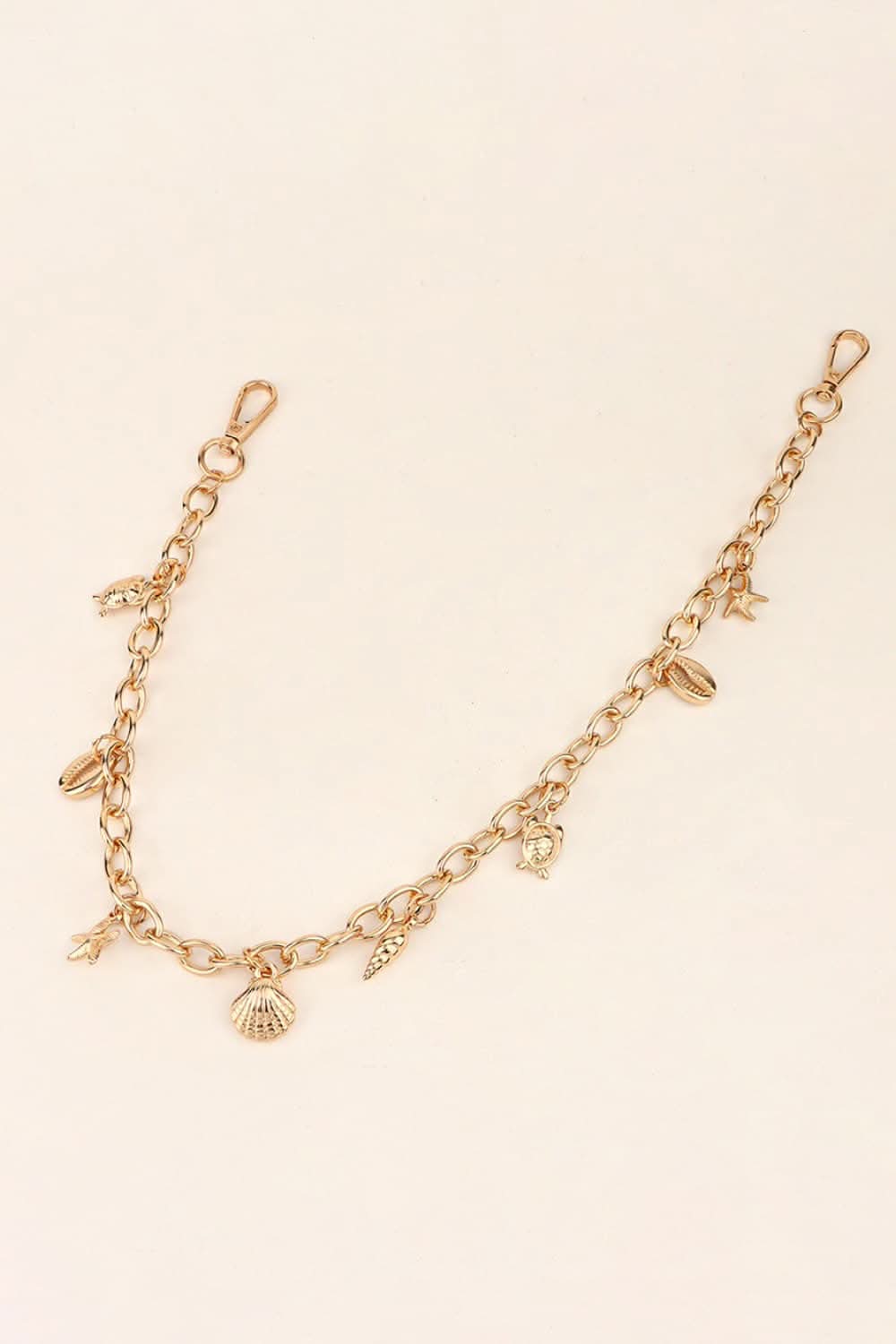 Ocean charm iron chain belt 