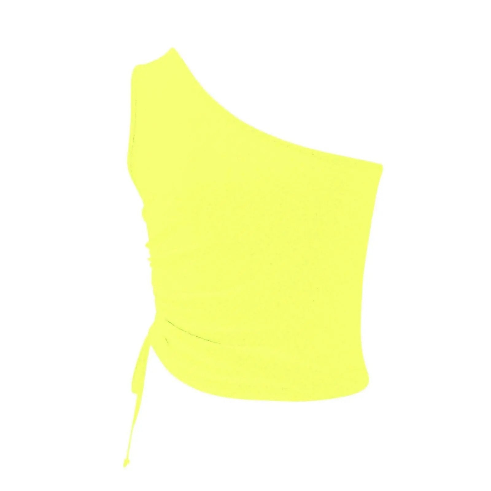 One-shoulder tie cami top - Love Salve 