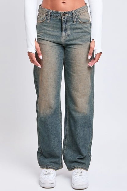 YMI JEANS: Wide Leg Denim Jeans