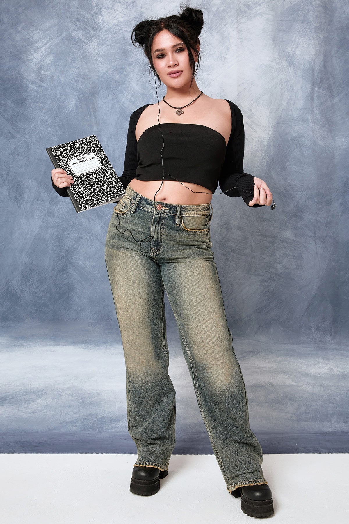 YMI JEANS: Wide Leg Denim Jeans