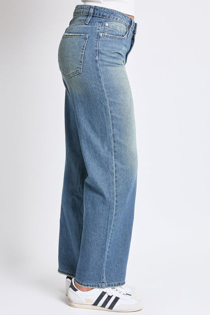 YMI JEANS: Wide Leg Denim Jeans