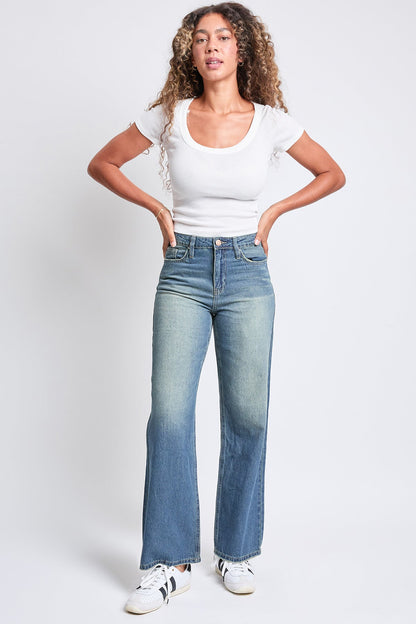 YMI JEANS: Wide Leg Denim Jeans