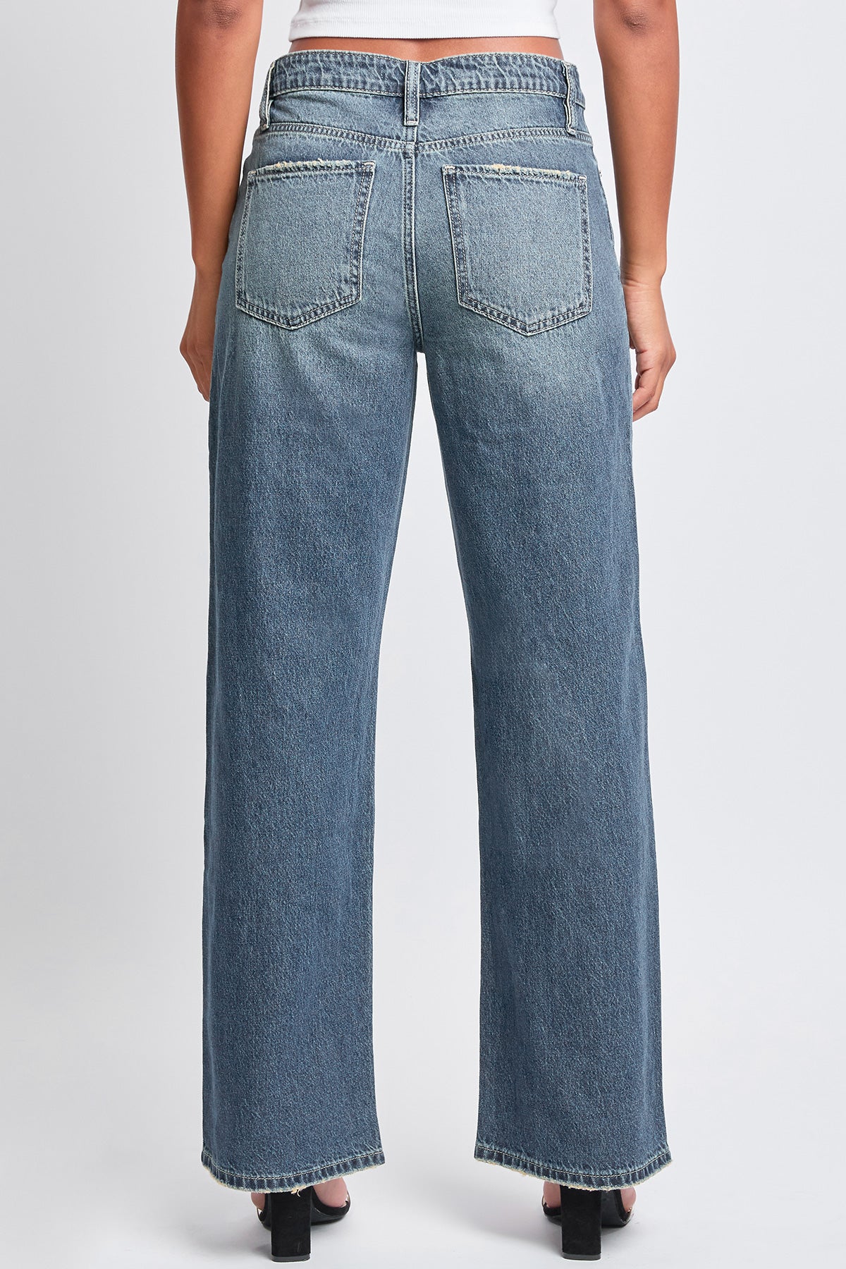 YMI JEANS: Wide Leg Denim Jeans