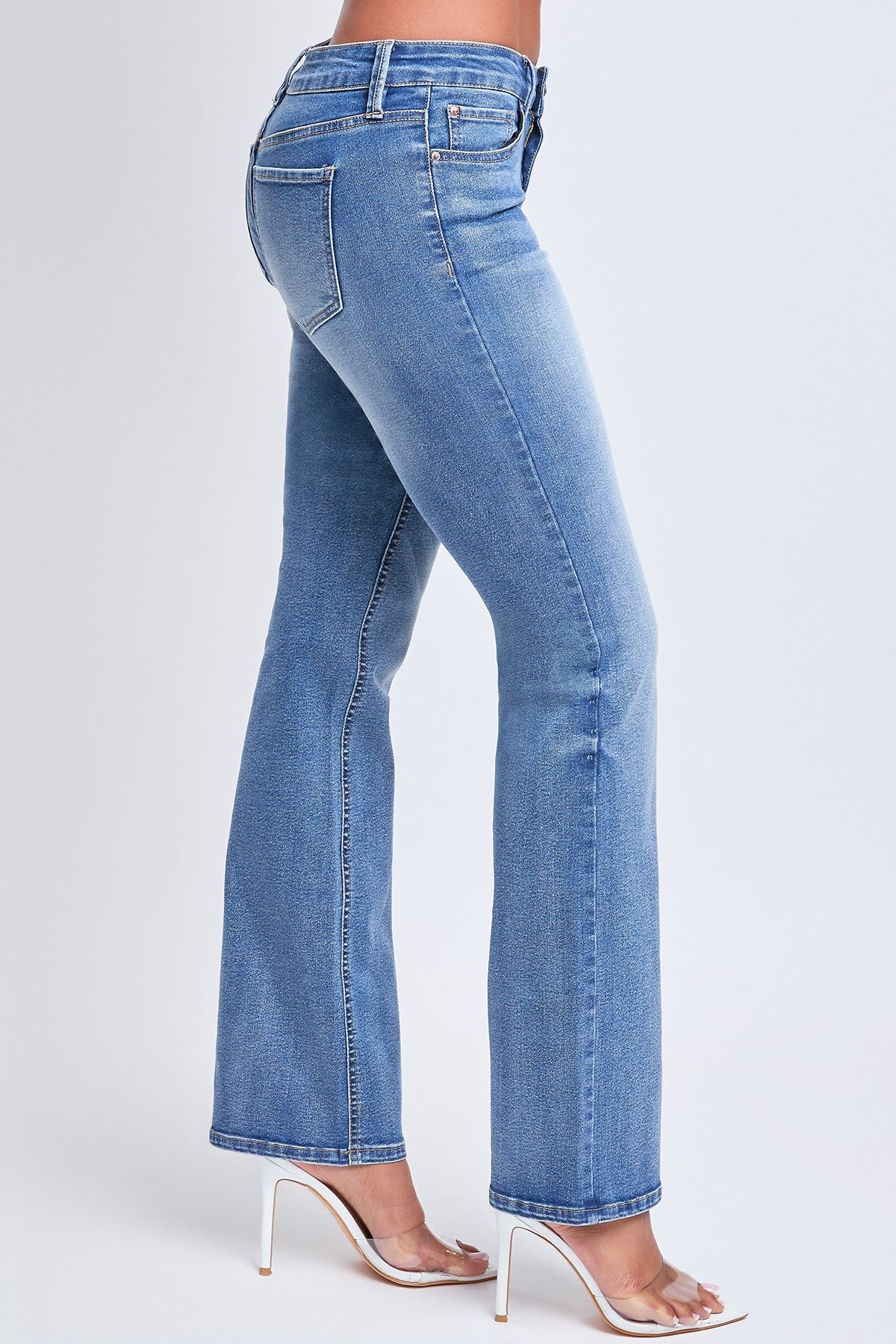 Women's Basic Low Rise Bootcut Jeans YMI JEANS