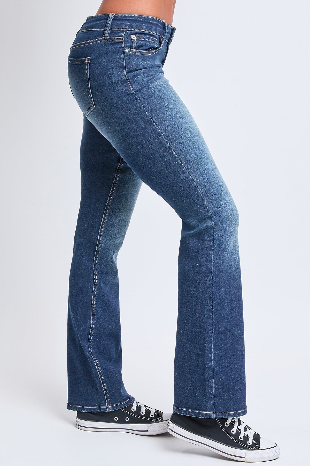 Women's Basic Low Rise Bootcut Jeans YMI JEANS