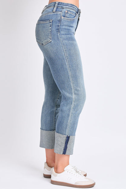 YMI Jeans: Luxe High-Rise Straight Leg Pants