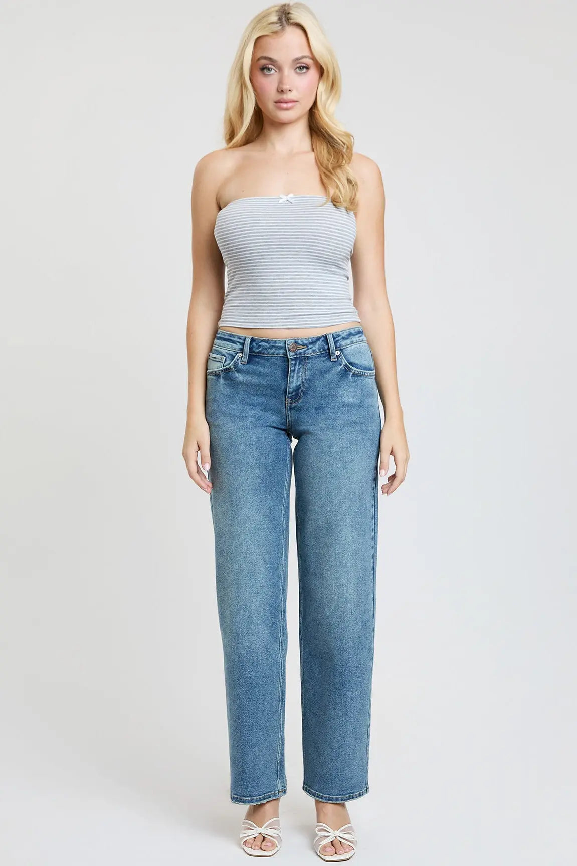 Women's Britney Wide Leg Jeans YMI JEANS