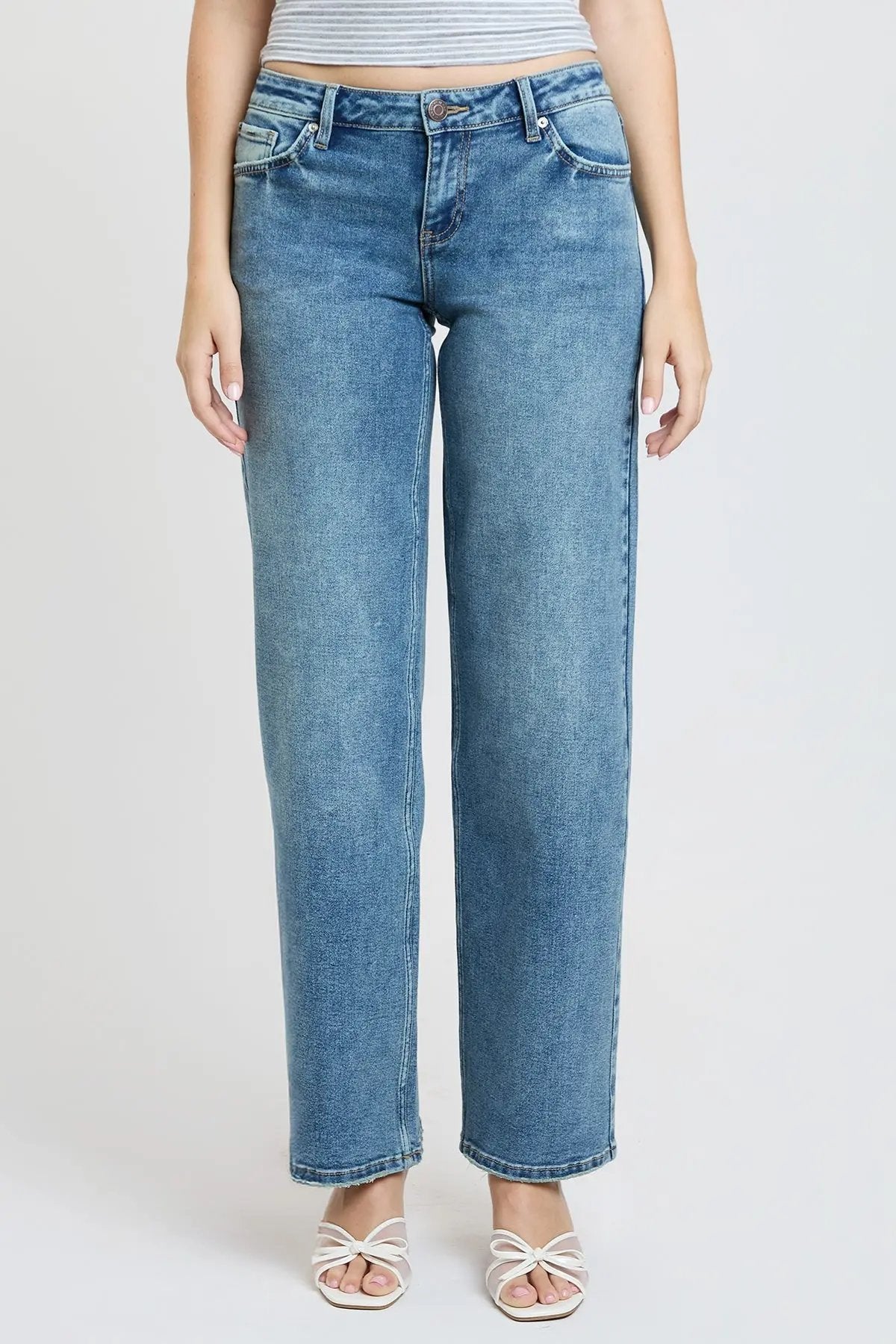 Women's Britney Wide Leg Jeans - Love Salve