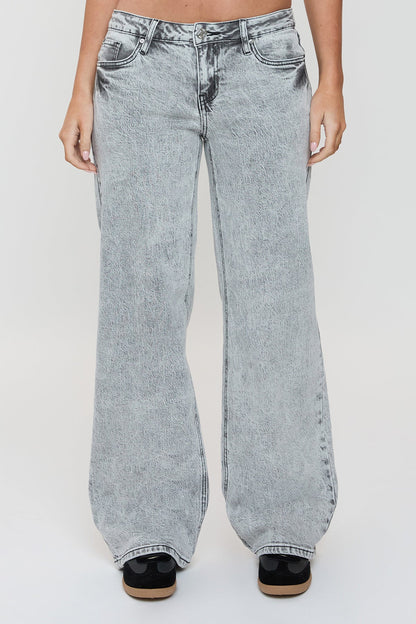 Women's Luxe Britney Wide Leg Jeans