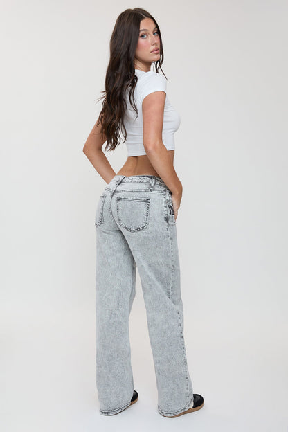Women's Luxe Britney Wide Leg Jeans